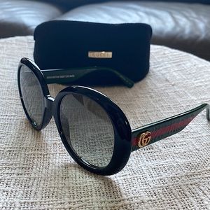 Authentic GUCCI Round Oversized Sunglasses